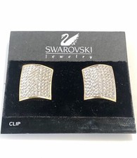 Orecchini Clip Pavè Cristallo