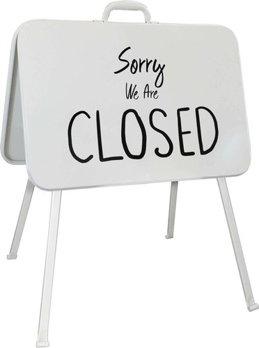 Cartello ferro open closed - ferro, open/closed