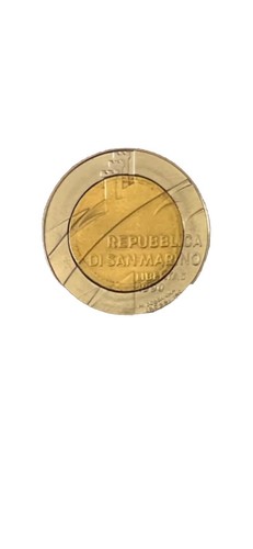 Moneta antica 500 - 500, lire
