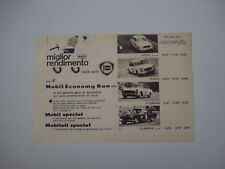 advertising Pubblicità 1962 LANCIA APPIA III SERIE/FLAVIA/FLAMINIA