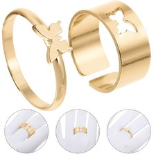 2 anelli alla moda, anelli