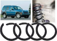 4 Molla Bobina Universale Silenziatore Isolatore Manicotto Gomma Anteriore Posteriore Sospensione Inferiore
