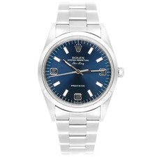 Rolex Air King 14000 34mm Blue