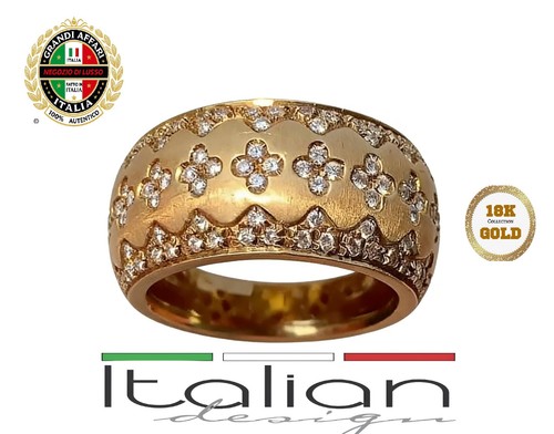 Anello italiano oro kt - anello, 18