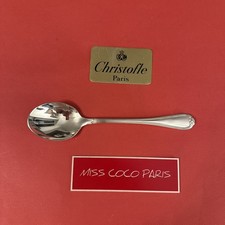 Cucchiaio Servizio Christofle Francia Oceana 24CM Metallo Argento Molto Bel (