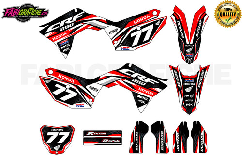 Grafica completa moto honda - grafica,