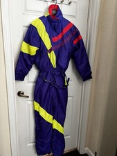 Tuta sci cervo bianca vintage