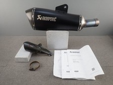 Silenziatore Akrapovic nero