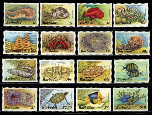 Barbados set francobolli mnh - barbados,