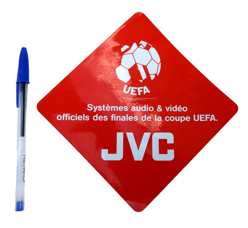 Autocollant jvc audio video - jvc,
