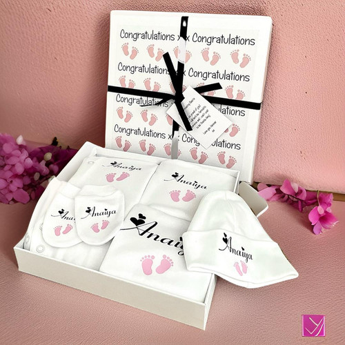 Confezione regalo neonato - confezione,