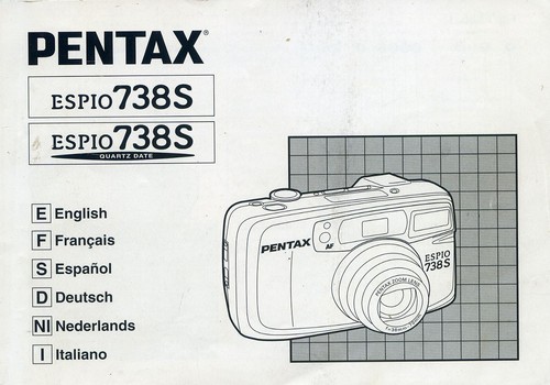 Pentax espio 738s manuale - pentax,