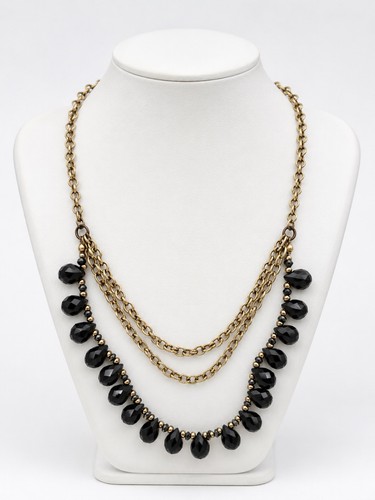Collana perle sfaccettate - di,
