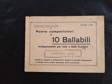 SPARTITO MUSICALE - ED. Musicali Luigi Garrone - Tromba o Fisa - 1950?