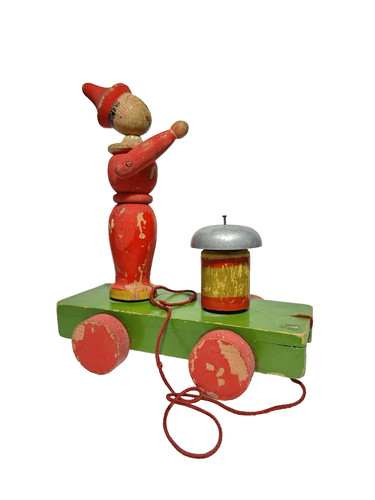 Antico vintage gioco legno - antico,