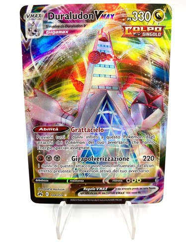 Carta pokemon duraludon vmax - pokemon,
