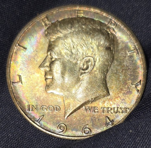 Mezzo dollaro kennedy 1964 - dollaro, con