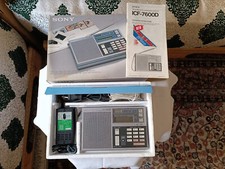 Radio SONY ICF 7600D Argento
