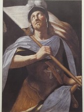 Santino SAN COSTANZO MARTIRE Santino Militare Alfiere di Legione (usato-used)