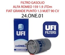 FILTRO GASOLIO UFI ALFA 159 BRERA STILO PUNTO CROMA MITO 1.3 1.6 2.0 MJTD24ONE01