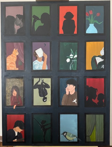 Arte dipinto mano x 75 - arte,