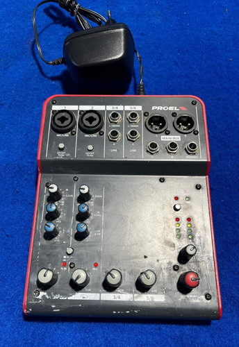 Proel mq6 mixer compatto - mixer,