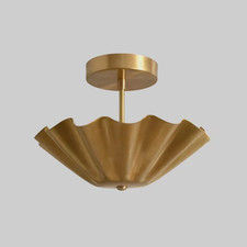 Lampada incasso ottone - da, in
