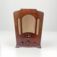 Vintage antica Radio d'epoca valvole RCA Victor Radiola Superette R7 deco 1932