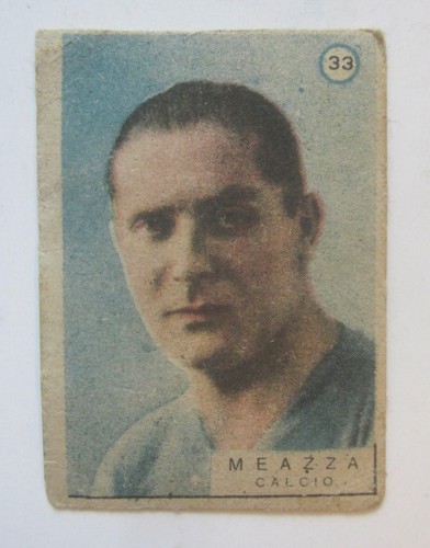 Giuseppe meazza figurina anni - figurina,