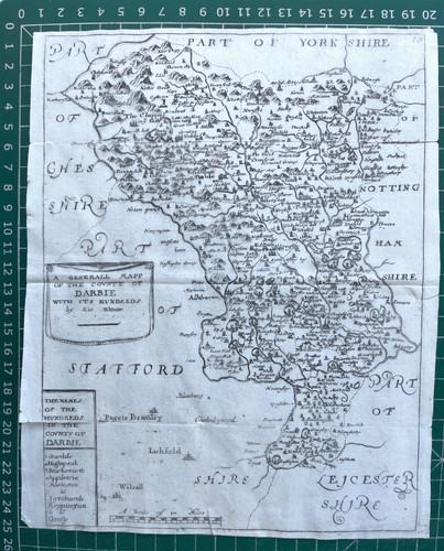 Mappa antica 1681 - , (1735)