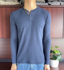 Maglia waffle Henley vintage