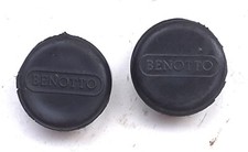 Tappi per manubrio bici corsa marcati BENOTTO, Bianchi Legnano Maino