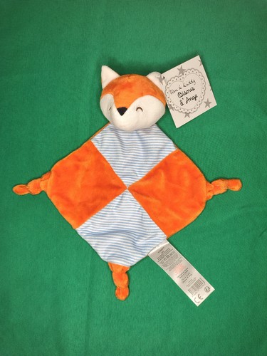 Doudou plat petit renard - plat,