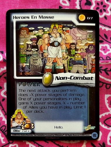 Dragon ball ccg heroes - dragon, ~