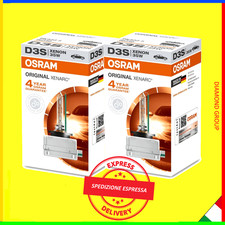 2X COPPIA DI LAMPADE OSRAM D3S ORIGINAL XENARC FARI XENO HBI XENON 66340 FARO 💎