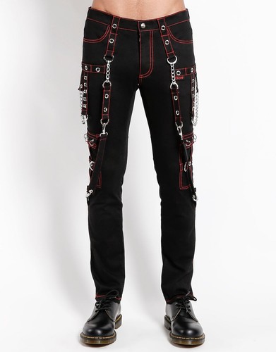 Pantalone gothic punk nero - punk,
