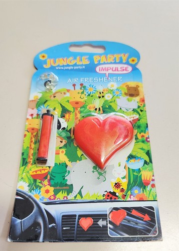 Profumo cuore auto rosso air - auto,