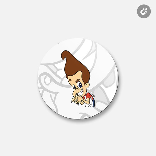 Jimmy neutron cartone - neutron, animato