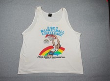 Canotta vintage Aloha Bowl Shirt uomo grande Hawaii 3 su 3 sfida basket
