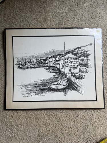 Stampa schizzo vintage - , p
