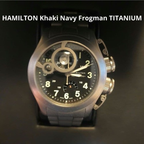 Hamilton khaki navy - khaki, frogman
