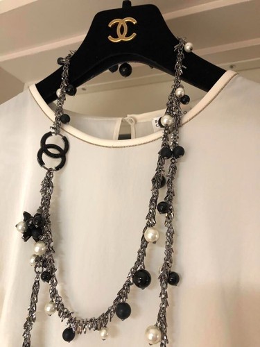 Collana lunga chanel - collana,
