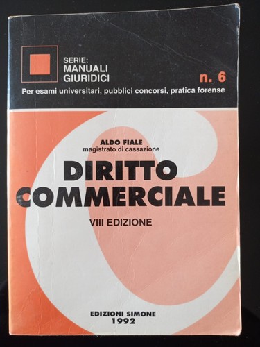 Diritto commerciale aldo - diritto,