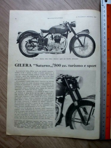 Articolo clipping gilera - articolo/clipping:,