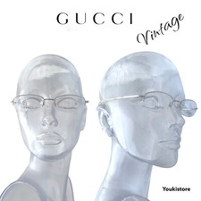GUCCI occhiali da vista GG 2694/Y 9B5 STAINLESS STEEL eyewear M. in Italy CE