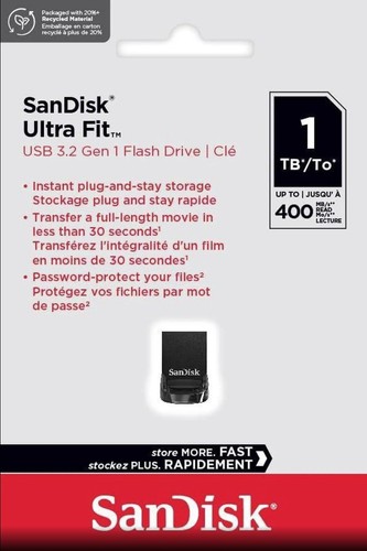 Sandisk ultra fit - ultra, tb