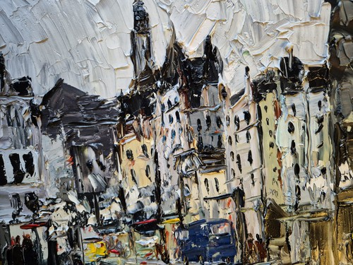 Dipinto olio knightsbridge - ad,