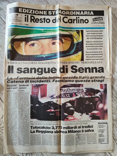 Gazzetta sangue senna - il,