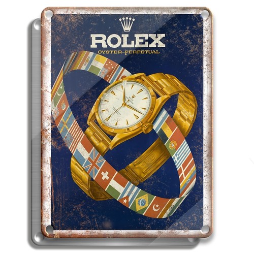 Insegna metallo rolex - in,