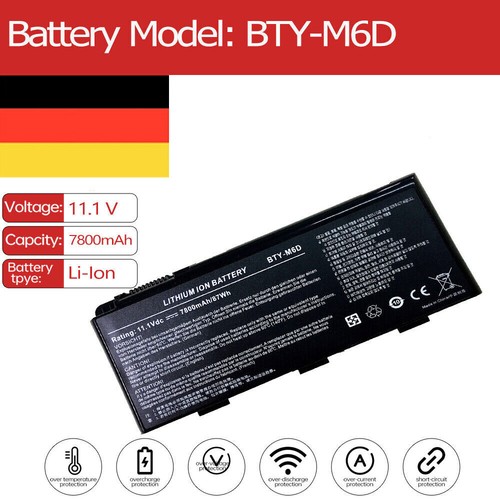 Batteria bty m6d per msi - batteria,